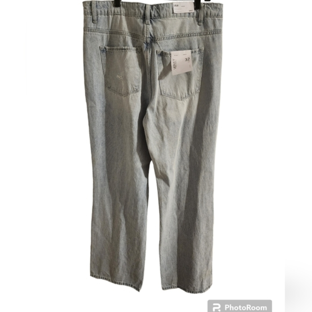 Vervet lightwash 90s vintage flare distressed 32 - Picture 2 of 5